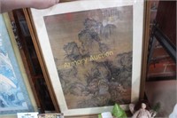 ASIAN PRINT FRAMED