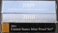 2009-2011 US PROOF SETS