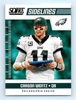 Insert Carson Wentz Philadelphia Eagles