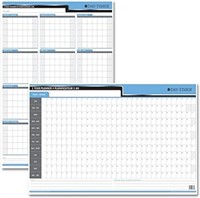 Day-timer Reversible Dry Erase Flexible Undated Pl