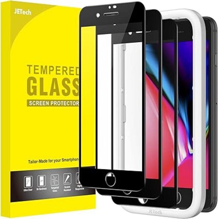 JETech Full Coverage Screen Protector for iPhone S