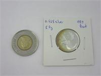 0.25$ Canada 1997 silver, non circulé