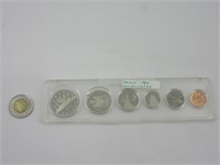 Ensemble monnaie spécimen Canada 1985 non circulé