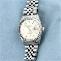 Mens Rolex 36mm Datejust Watch in Stainless Steel