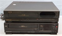 Sanyo + Emerson VCRs