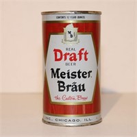 Meister Brau Draft Beer Jucie Top Beer Can