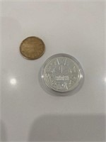 Canada Dollar en Argent silver 1978