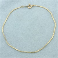 S-Link Bracelet in 14k Yellow Gold