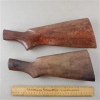 2ct Wooden Gun Stocks Winchester Model 12