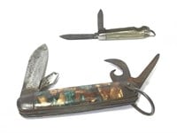 Pair of Vintage Hammer Brand Pocket Knives