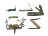 6 Antique & Vintage Folding Knives