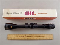 CHC 6x40 Rifle Scope w/ Vintage 4x32 Box