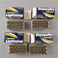 4ct Boxes Federal Lighting .22lr Ammo