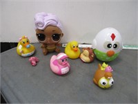 Toy Lot Nesting Egg Ducks & more