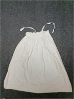 Antique handsewn child's dress skirt / apron, xs