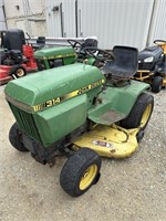 John Deere 314 Lawn Tractor