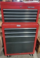 ROLLING CRAFTSMAN TOOLCHEST W/ TOOLBOX
