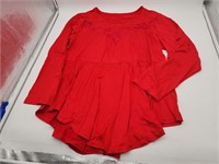 NEW GXLU Women's Lace Tunic Long Sleeve Shirt -