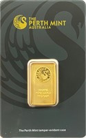 10g. Perth Mint .9999 Gold Bullion Bar