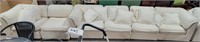 LARGE 7 PC. OFF WHITE SECTIONAL COUCH