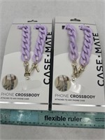 NEW Lot of 2- Case Mate Phone Crossbody Chain