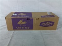 Clip-N-Tag, Clean & Dirty Labels, 1"x2 1/2"