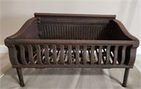 Antique Cast Iron Fireplace Grate