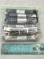 NEW Lot of 6-6ft IPhone Charging Cable