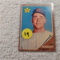 1962 Topps Moe Morhadt
