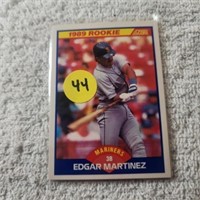 2-1989 Edgar Martinez Score Rookie Cards