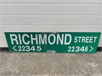 Road sign- Richmond St