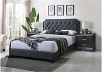 CM5090 Gerri Queen Upholstered Bed