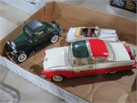 COLL OF VINTAGE METAL CARS