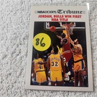 1991 Hoops Jordan Bulls Win First NBA Title