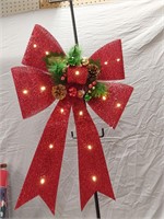 Battery Operated  Christmas Bow