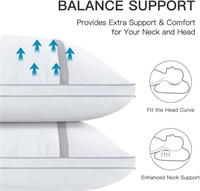 BedStory 2 Pack Sleeping Pillows