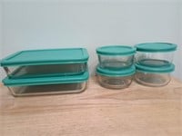 Pyrex Glass Food Storage Bowls