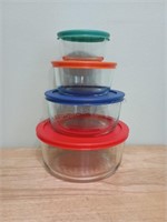 Pyrex Glass Storage Bowls