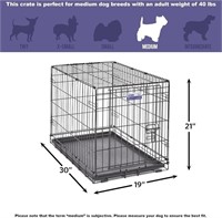 Medium Dog Crate | MidWest iCrate 30" Folding