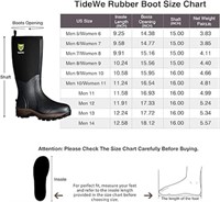 TideWe Rubber Neoprene Boots Men And Women (Ger?)