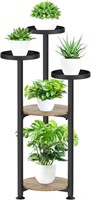 5 Tiers Metal Corner Plant Stand for indoor plants