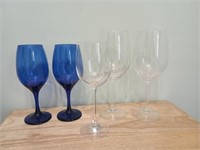 Cobalt Blue/Assorted Wine Glasses-5