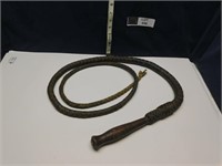 VINTAGE LEATHER WHIP