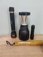 Duracell Lantern and Assorted Flashlights