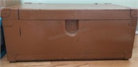 Painted Steamer Trunk