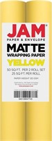 JAM Paper Gift Wrap - Matte Wrapping Paper - 50