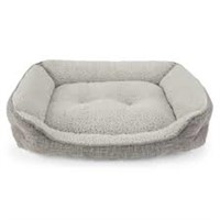 Durable Bolster Rectangular Dog Bed