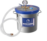 3 Gallon Vacuum Chamber Stainless Steel Tempered