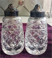 Waterford Crystal Salt and Pepper Shakers