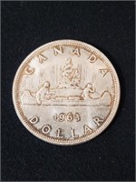 1963 CANADIAN SILVER DOLLAR